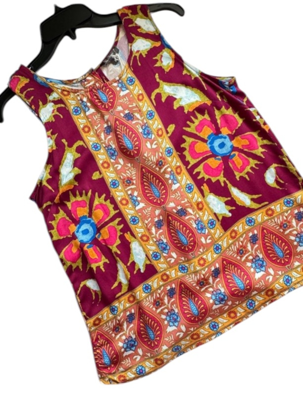 NWT Haute Hippie Button Back Sleeveless Top